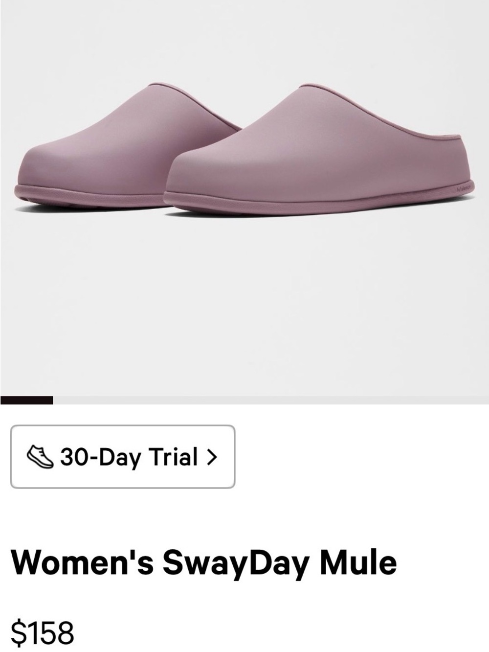 Lululemon Swayday Slip-On in Pink Size 9